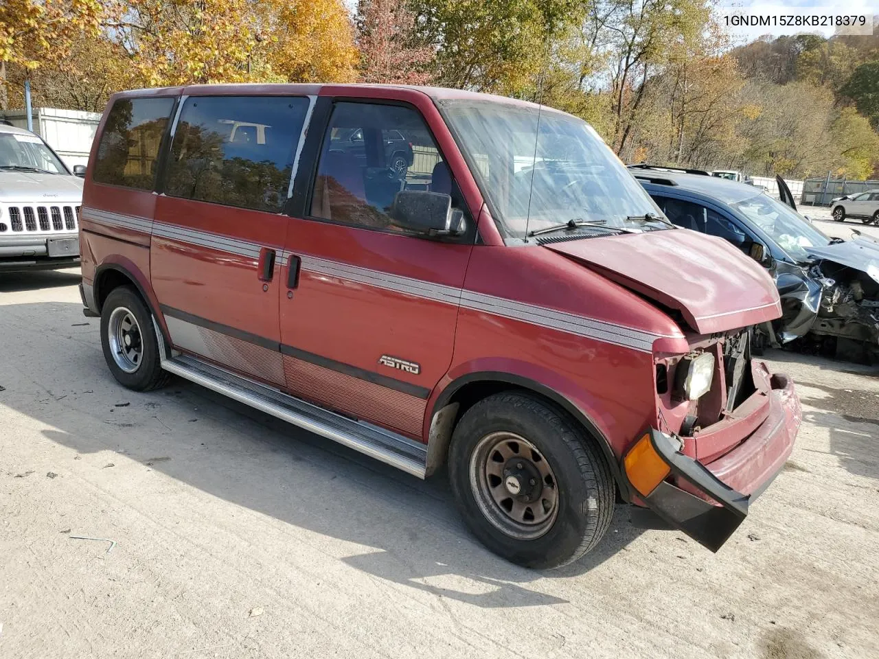 1GNDM15Z8KB218379 1989 Chevrolet Astro