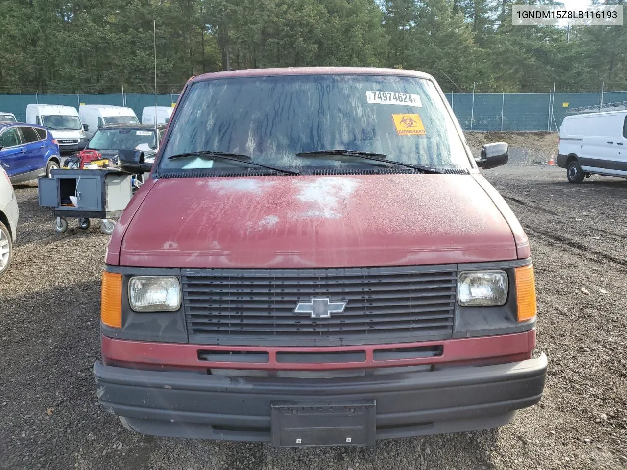 1GNDM15Z8LB116193 1990 Chevrolet Astro