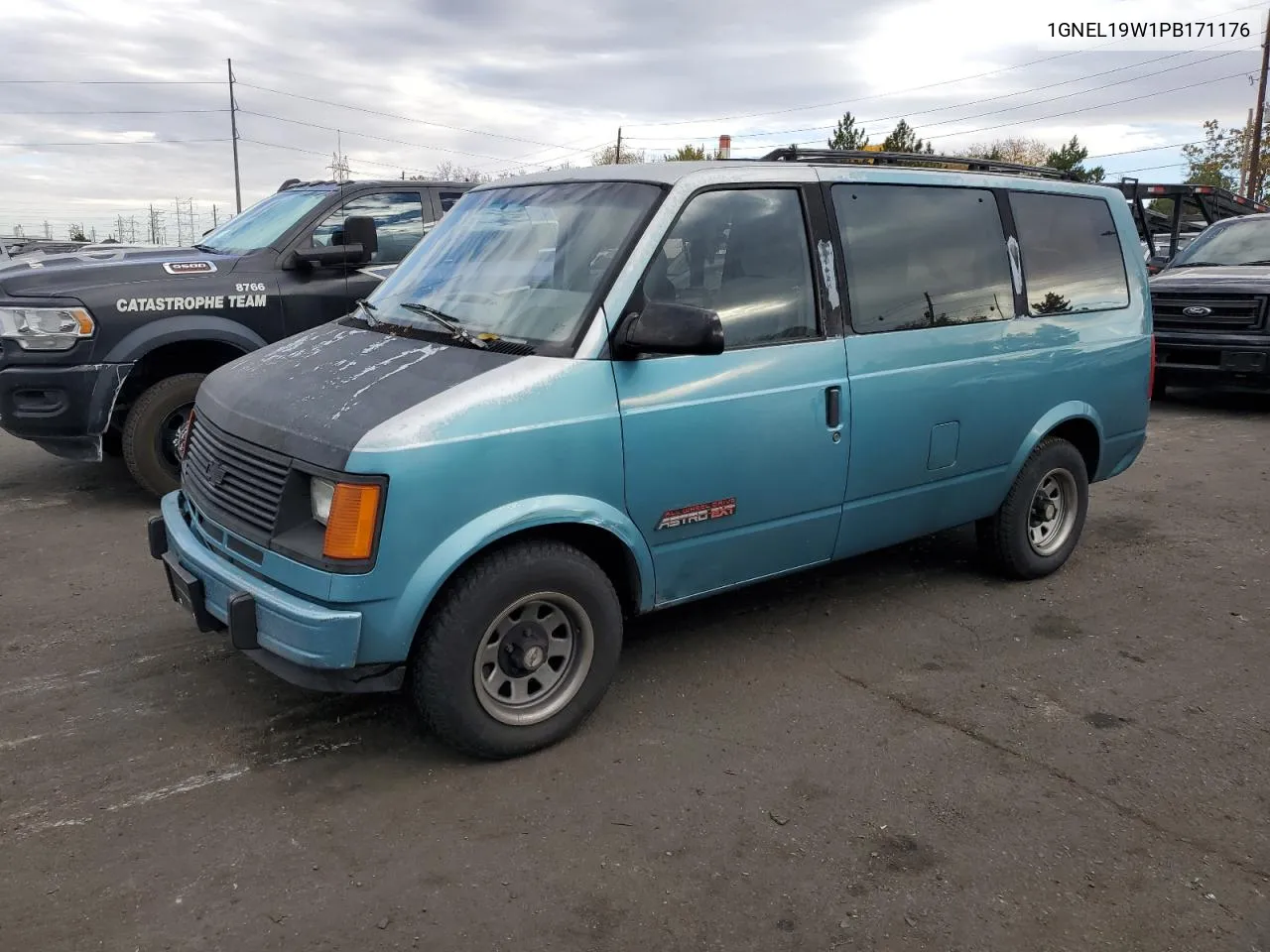 1993 Chevrolet Astro VIN: 1GNEL19W1PB171176 Lot: 78195764