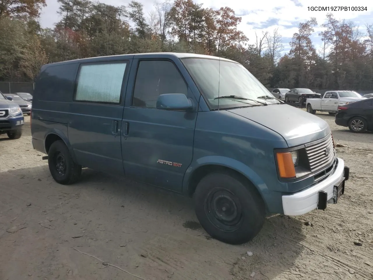 1993 Chevrolet Astro VIN: 1GCDM19Z7PB100334 Lot: 78778804