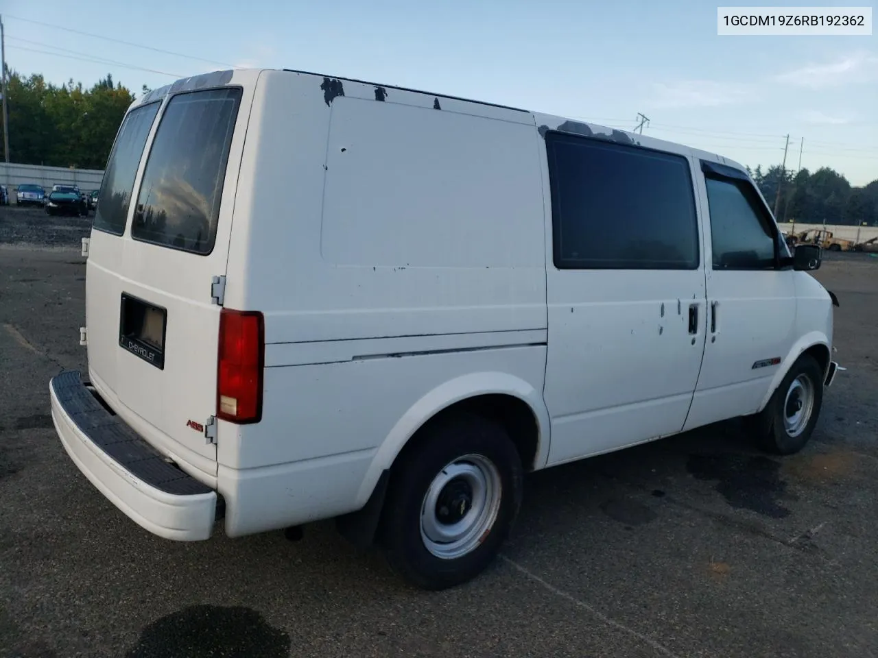 1994 Chevrolet Astro VIN: 1GCDM19Z6RB192362 Lot: 75570064