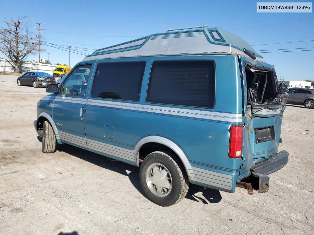 1995 Chevrolet Astro VIN: 1GBDM19W8SB112396 Lot: 74824834