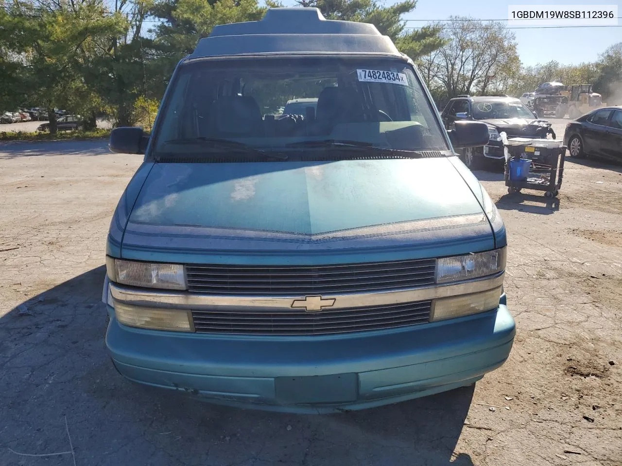 1995 Chevrolet Astro VIN: 1GBDM19W8SB112396 Lot: 74824834