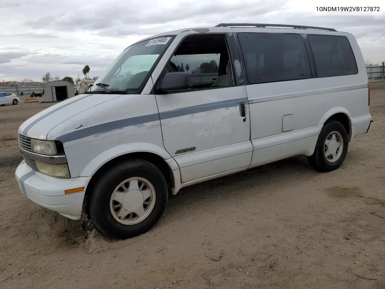 1997 Chevrolet Astro VIN: 1GNDM19W2VB127872 Lot: 81620483