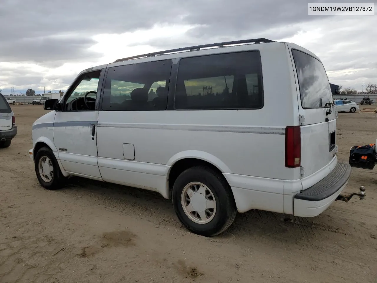 1997 Chevrolet Astro VIN: 1GNDM19W2VB127872 Lot: 81620483