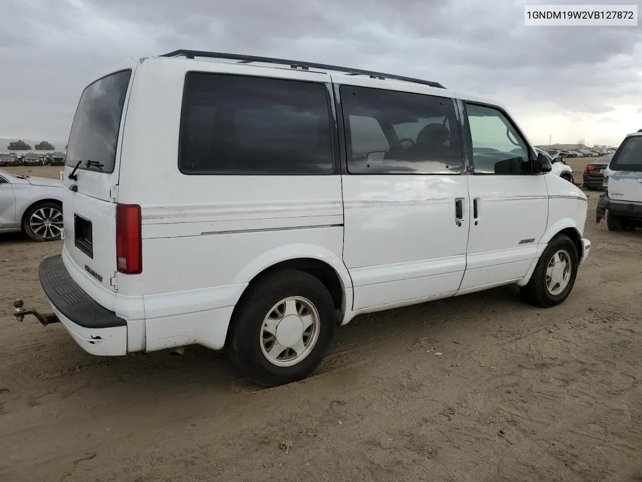 1997 Chevrolet Astro VIN: 1GNDM19W2VB127872 Lot: 81620483