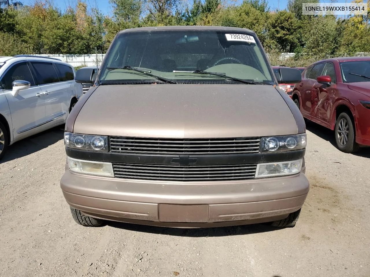 1999 Chevrolet Astro VIN: 1GNEL19WXXB155414 Lot: 73924284