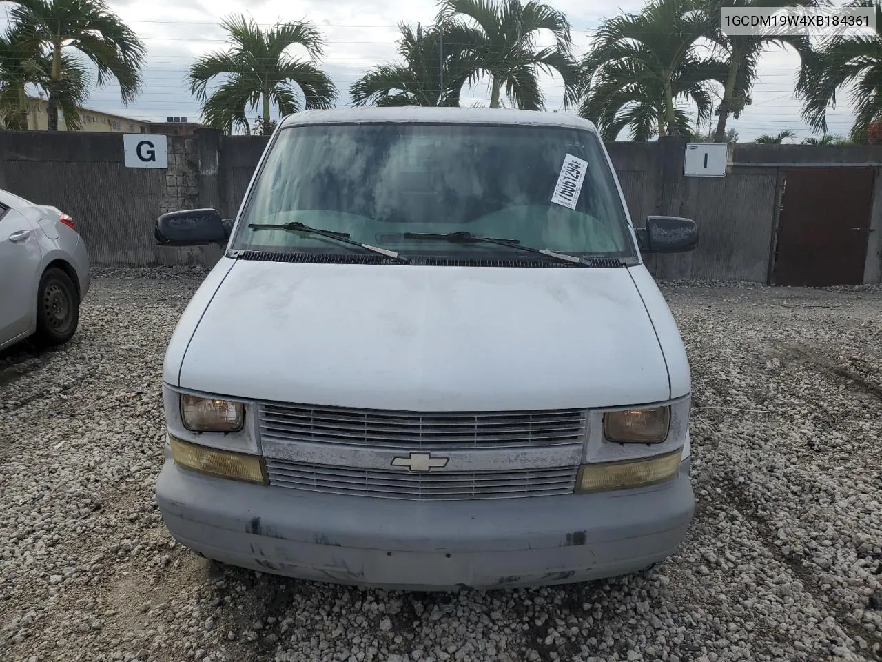 1999 Chevrolet Astro VIN: 1GCDM19W4XB184361 Lot: 76061294