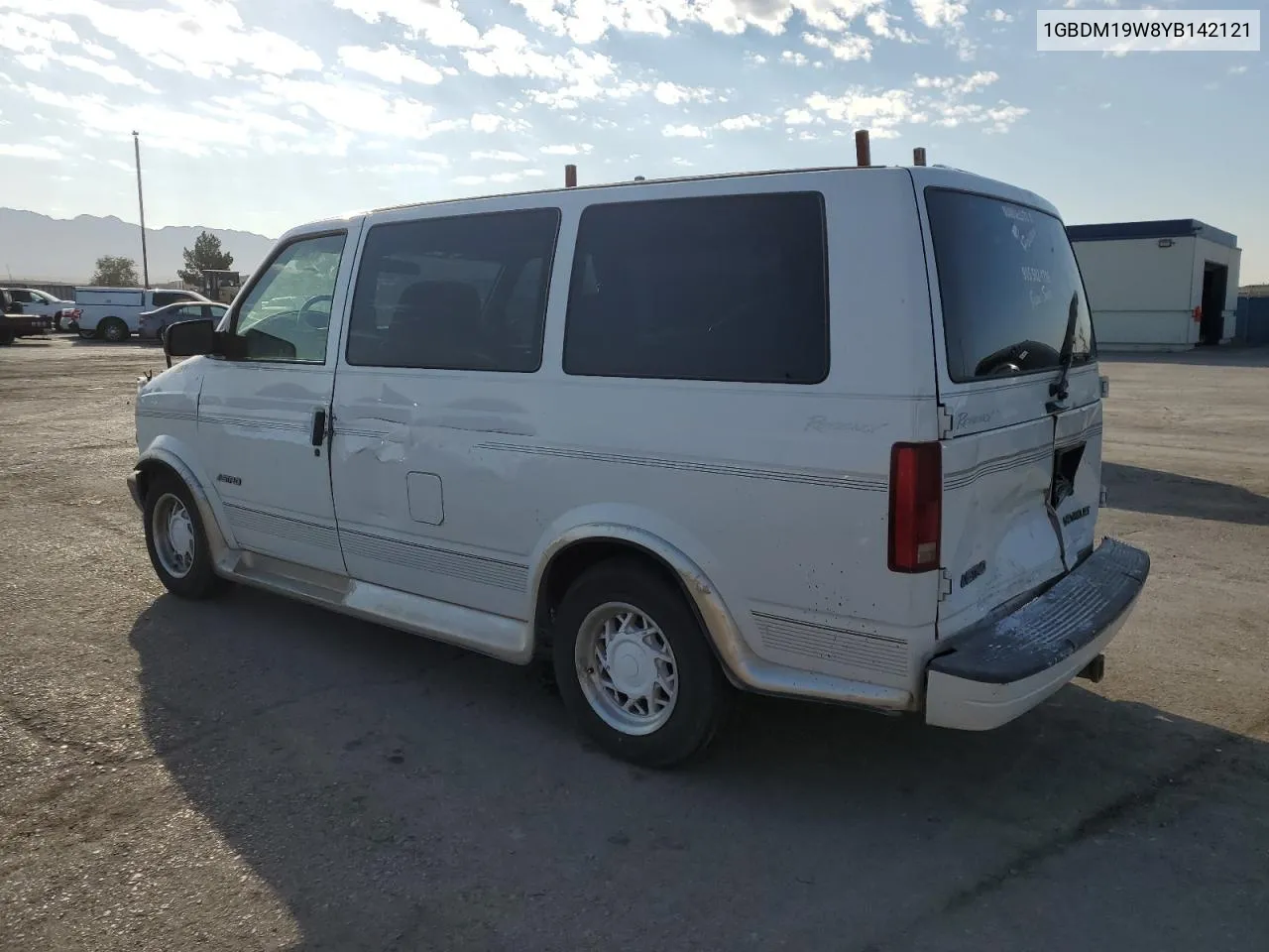 2000 Chevrolet Astro VIN: 1GBDM19W8YB142121 Lot: 75484534