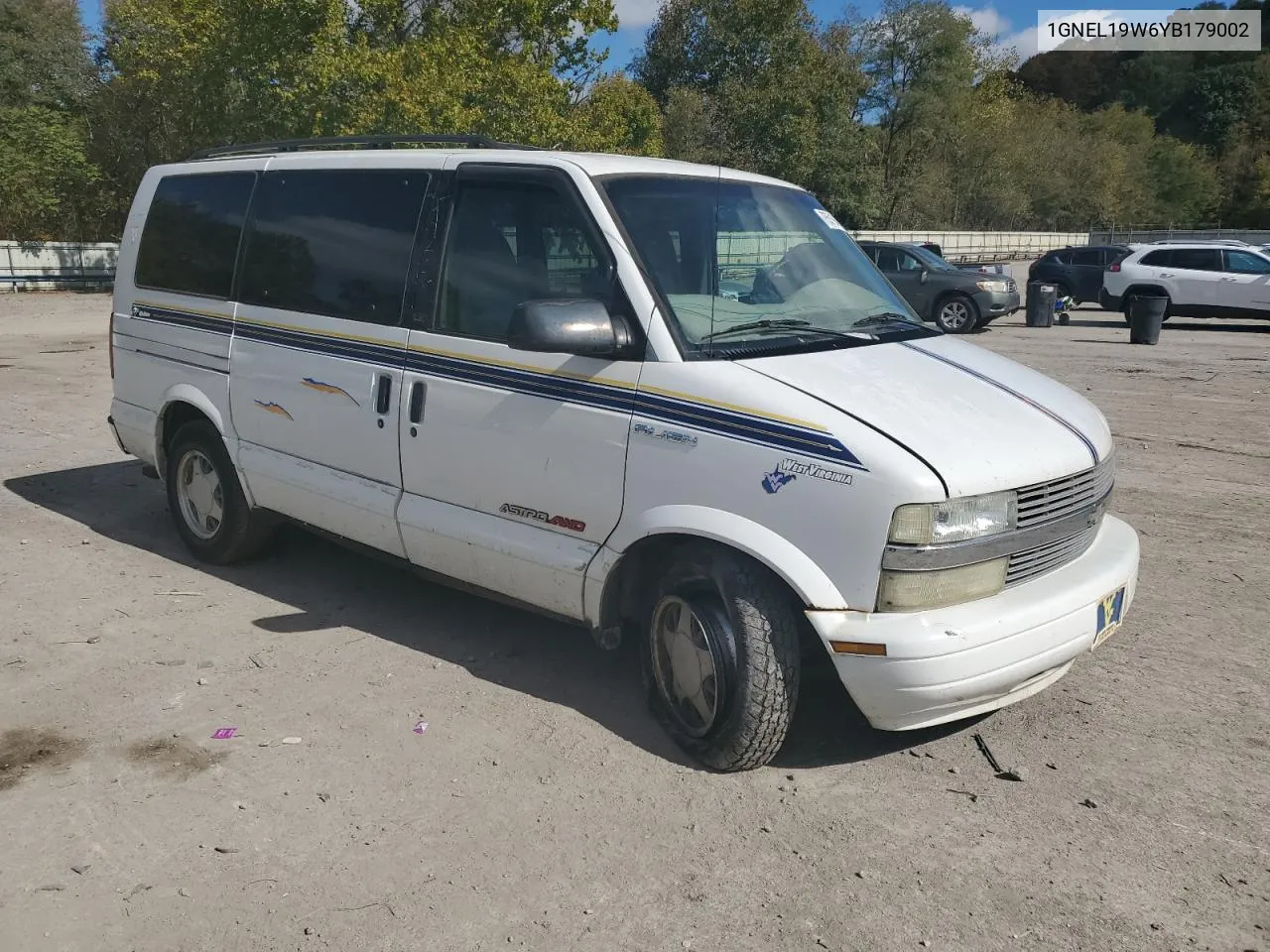 2000 Chevrolet Astro VIN: 1GNEL19W6YB179002 Lot: 75519494