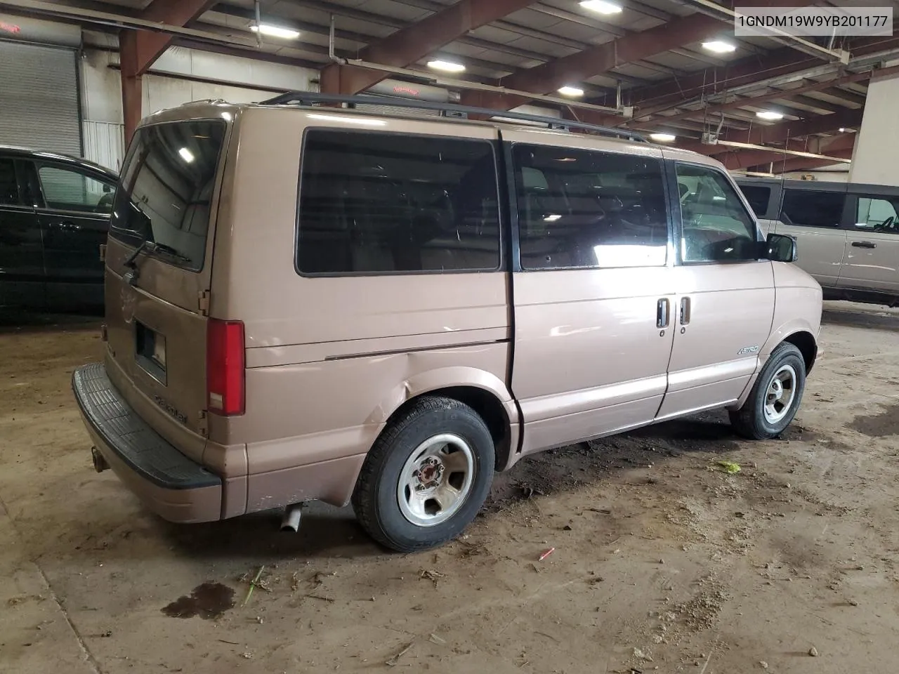 2000 Chevrolet Astro VIN: 1GNDM19W9YB201177 Lot: 76337184