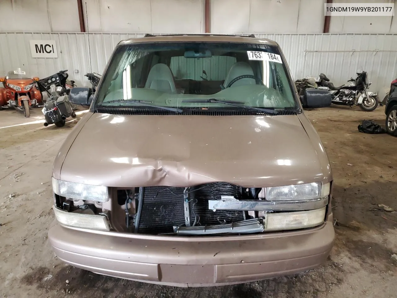 2000 Chevrolet Astro VIN: 1GNDM19W9YB201177 Lot: 76337184