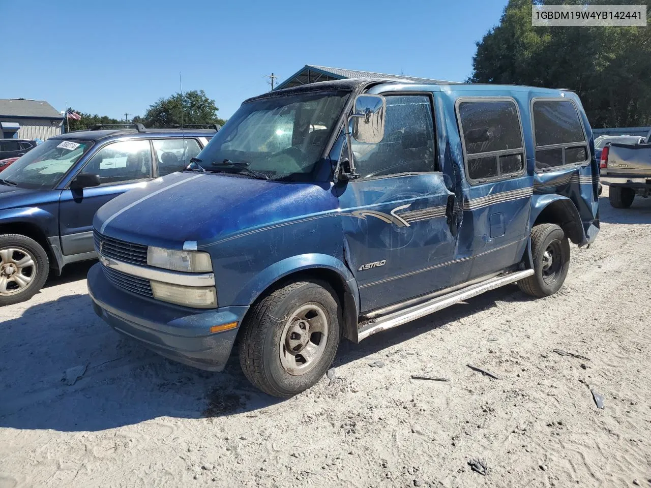 2000 Chevrolet Astro VIN: 1GBDM19W4YB142441 Lot: 76494314