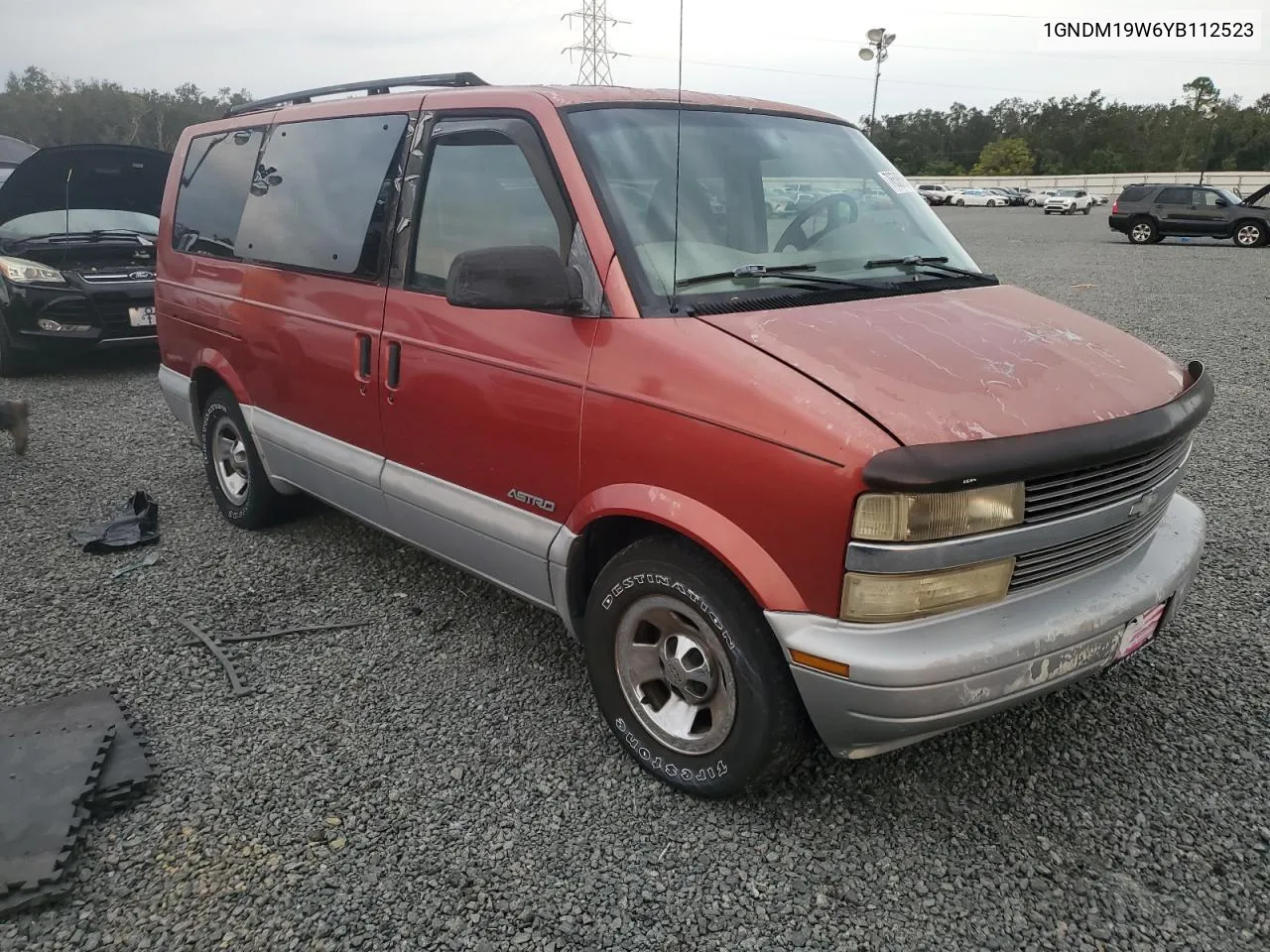 2000 Chevrolet Astro VIN: 1GNDM19W6YB112523 Lot: 76586954