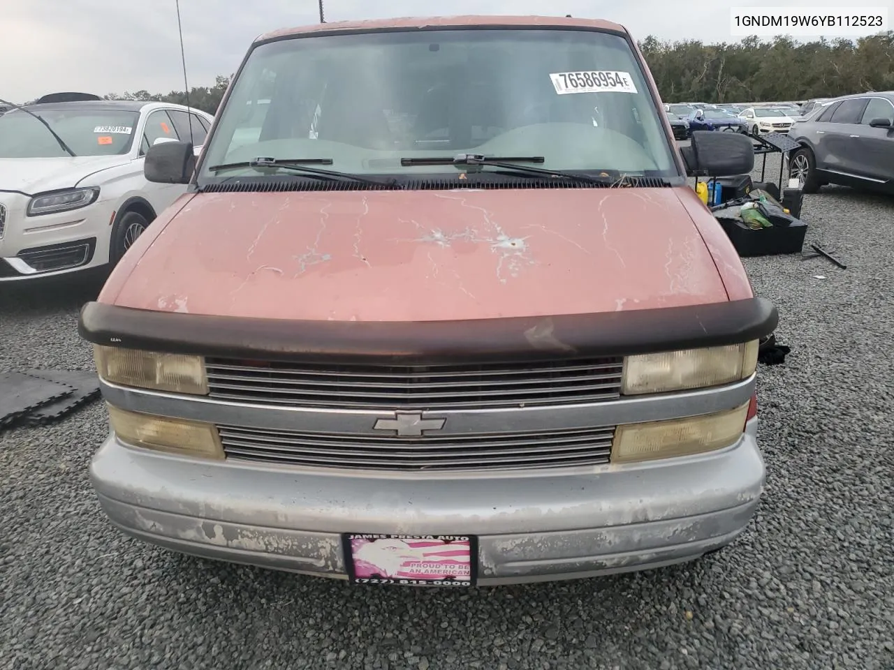 2000 Chevrolet Astro VIN: 1GNDM19W6YB112523 Lot: 76586954