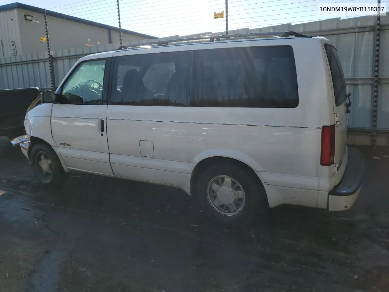 2000 Chevrolet Astro VIN: 1GNDM19W8YB158337 Lot: 77418574