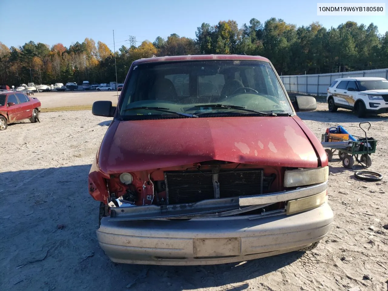 2000 Chevrolet Astro VIN: 1GNDM19W6YB180580 Lot: 77676494