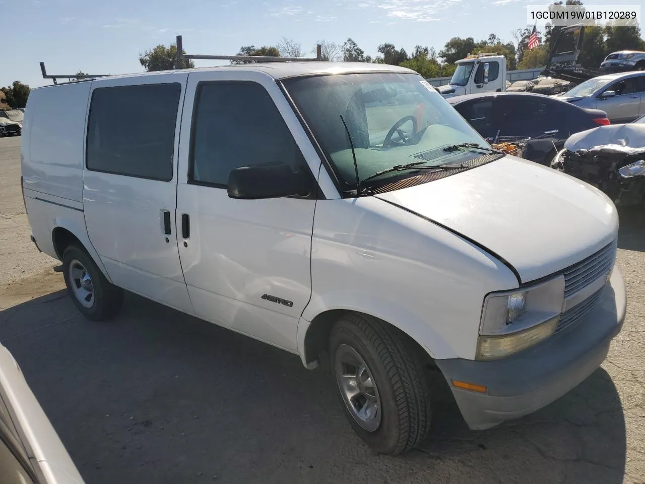 2001 Chevrolet Astro VIN: 1GCDM19W01B120289 Lot: 75303994