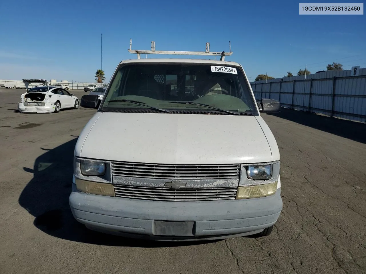 2002 Chevrolet Astro VIN: 1GCDM19X52B132450 Lot: 76422954