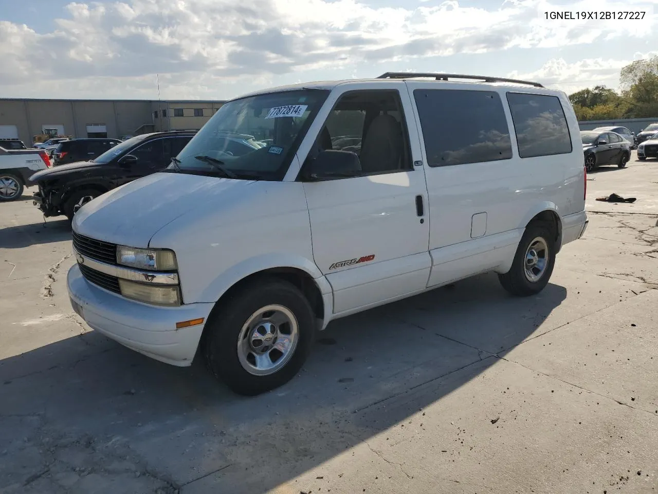 2002 Chevrolet Astro VIN: 1GNEL19X12B127227 Lot: 77872814