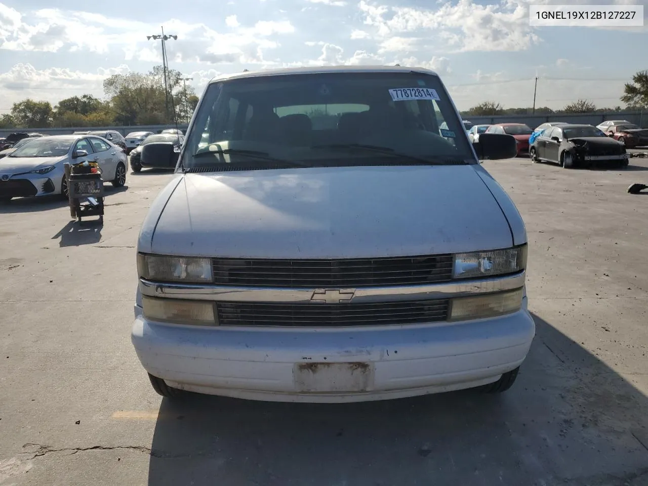 2002 Chevrolet Astro VIN: 1GNEL19X12B127227 Lot: 77872814