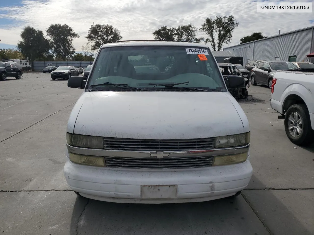 2002 Chevrolet Astro VIN: 1GNDM19X12B130153 Lot: 78540554