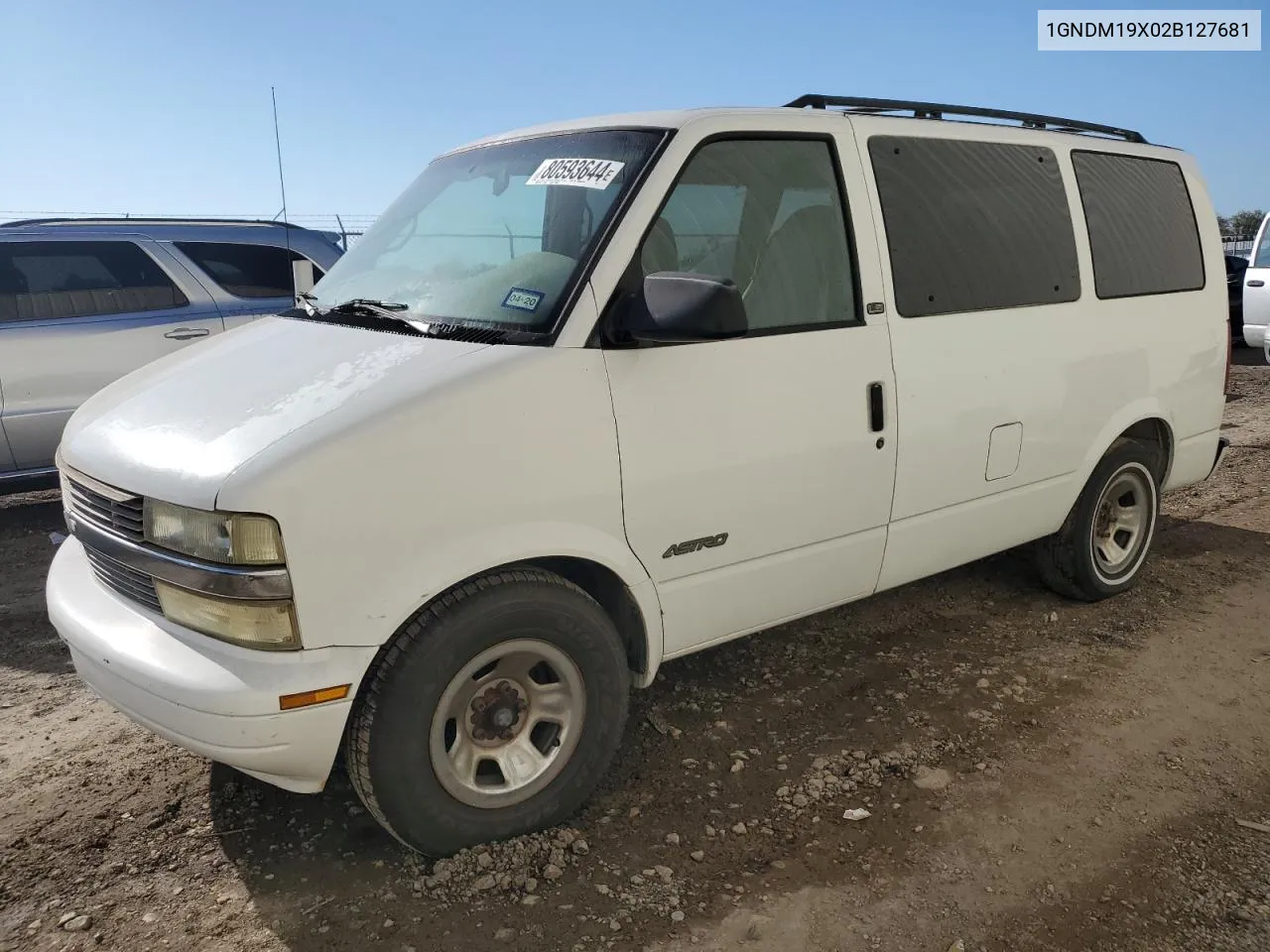 2002 Chevrolet Astro VIN: 1GNDM19X02B127681 Lot: 80593644