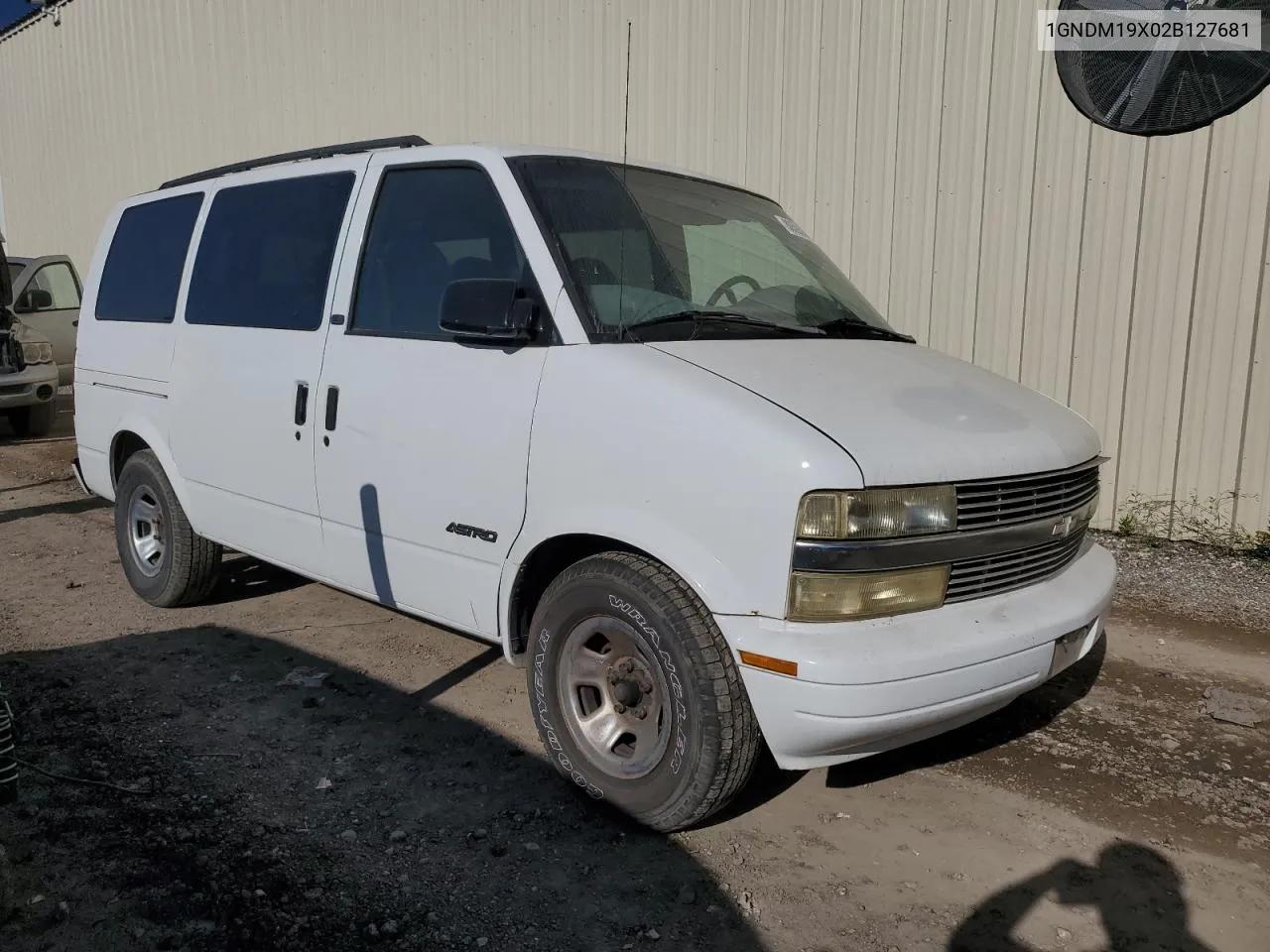 2002 Chevrolet Astro VIN: 1GNDM19X02B127681 Lot: 80593644