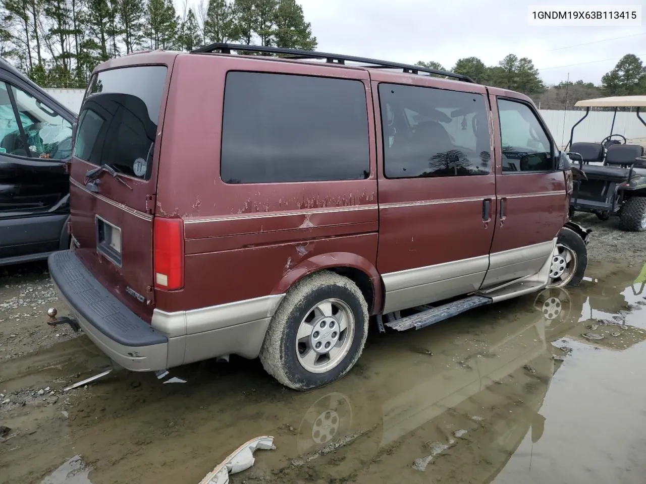 2003 Chevrolet Astro VIN: 1GNDM19X63B113415 Lot: 47721834