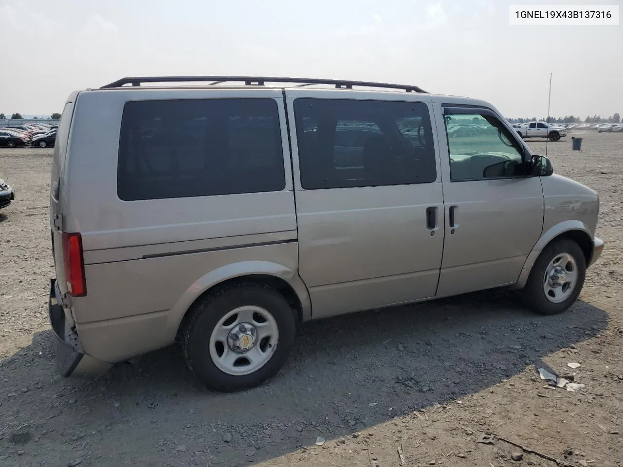 2003 Chevrolet Astro VIN: 1GNEL19X43B137316 Lot: 64034274