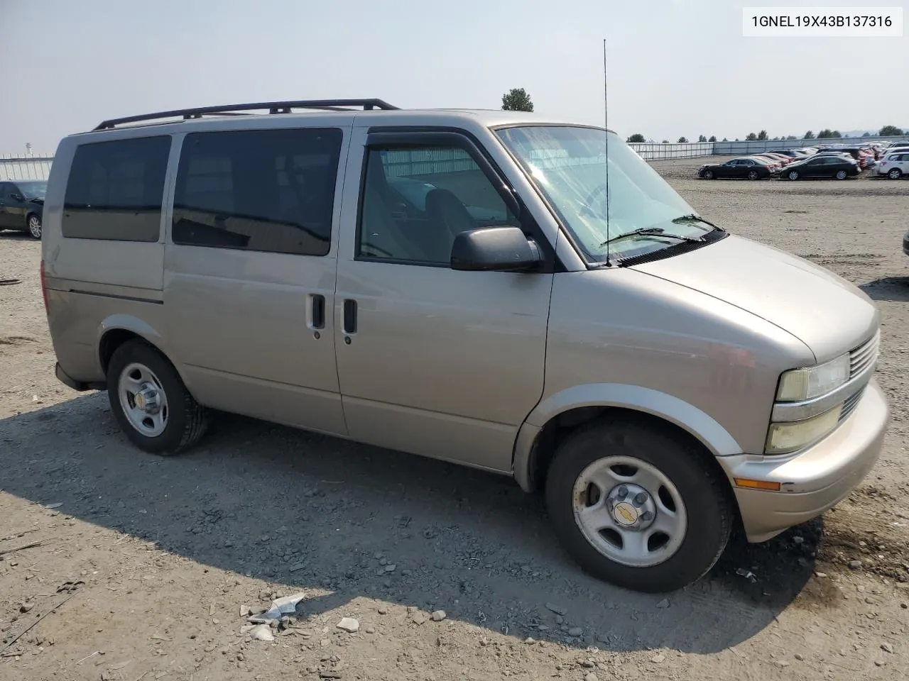 2003 Chevrolet Astro VIN: 1GNEL19X43B137316 Lot: 64034274