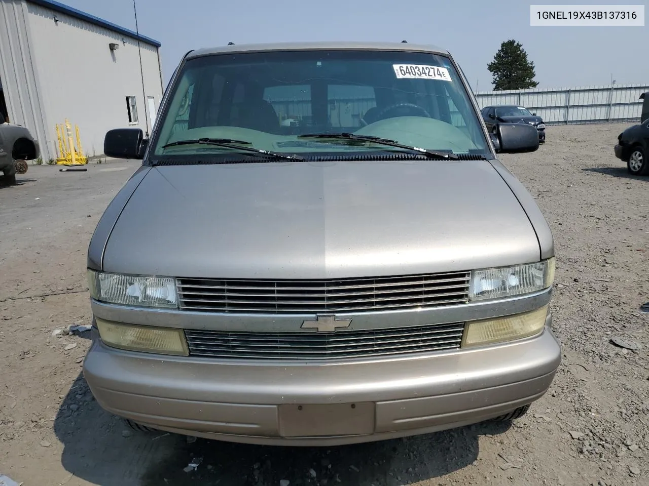 2003 Chevrolet Astro VIN: 1GNEL19X43B137316 Lot: 64034274