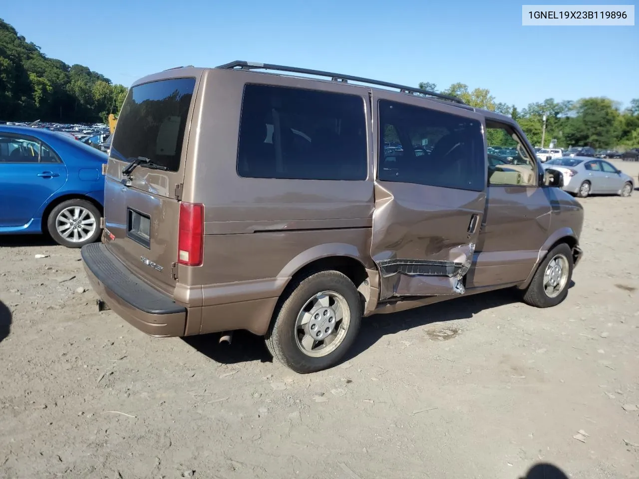 2003 Chevrolet Astro VIN: 1GNEL19X23B119896 Lot: 68987584