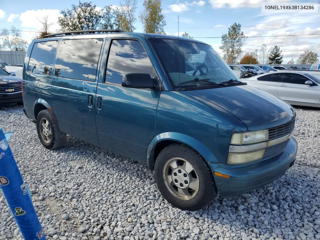 2003 Chevrolet Astro VIN: 1GNEL19X63B134286 Lot: 75839094