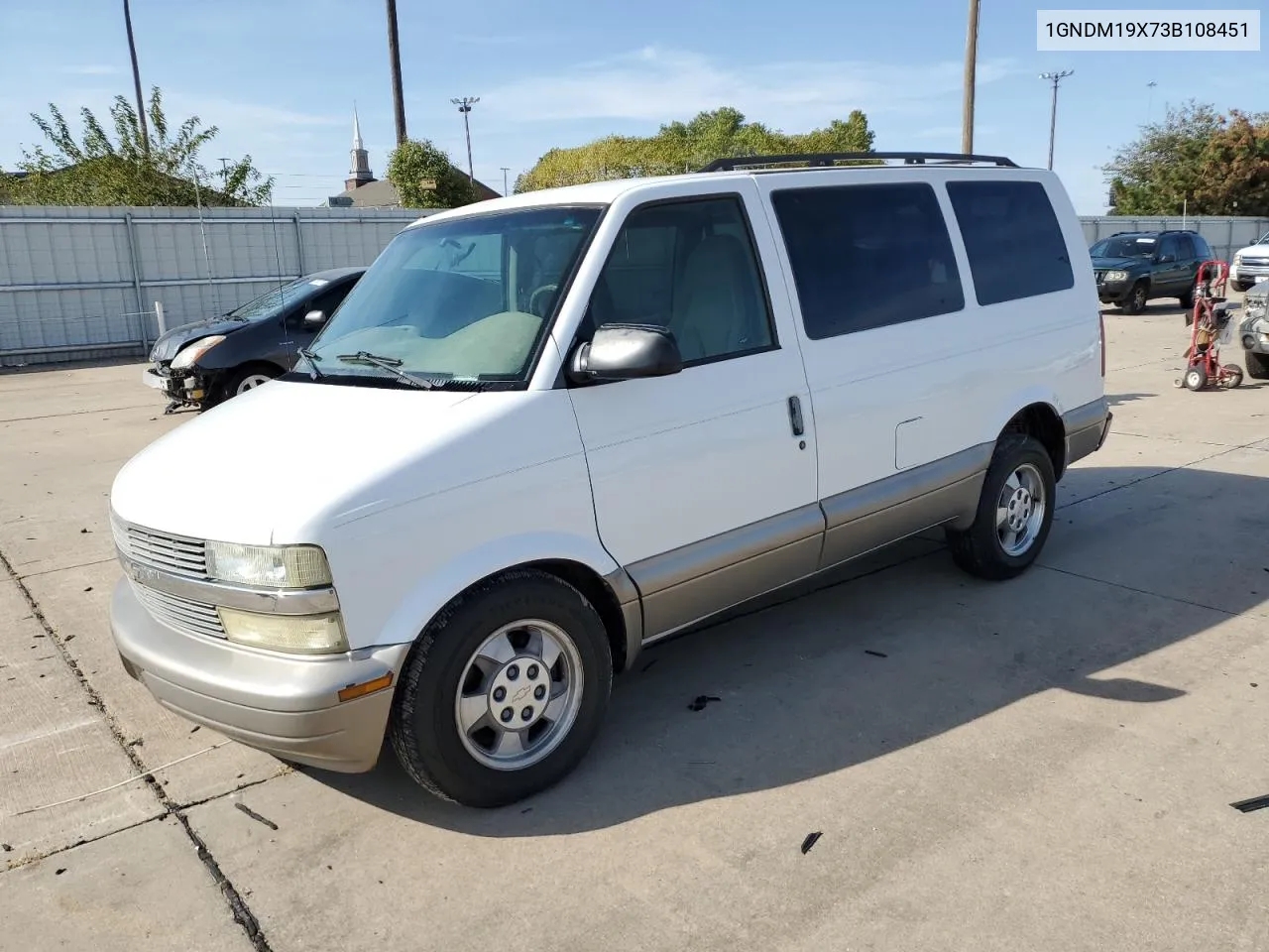 2003 Chevrolet Astro VIN: 1GNDM19X73B108451 Lot: 79057814