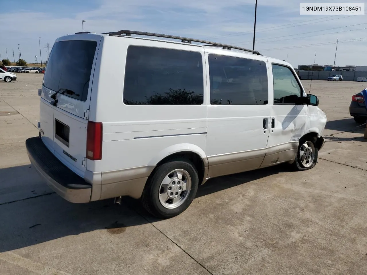 2003 Chevrolet Astro VIN: 1GNDM19X73B108451 Lot: 79057814