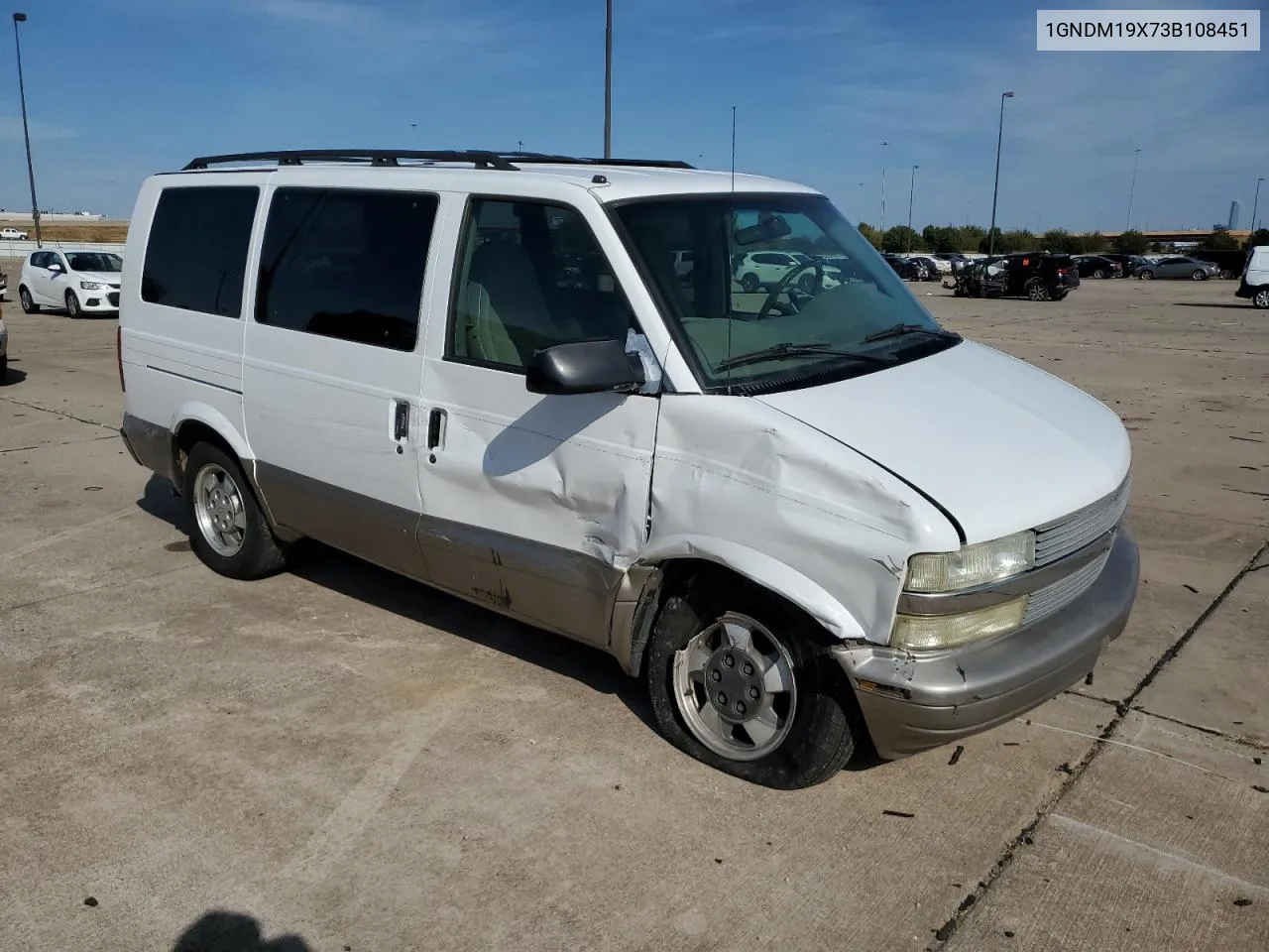 2003 Chevrolet Astro VIN: 1GNDM19X73B108451 Lot: 79057814