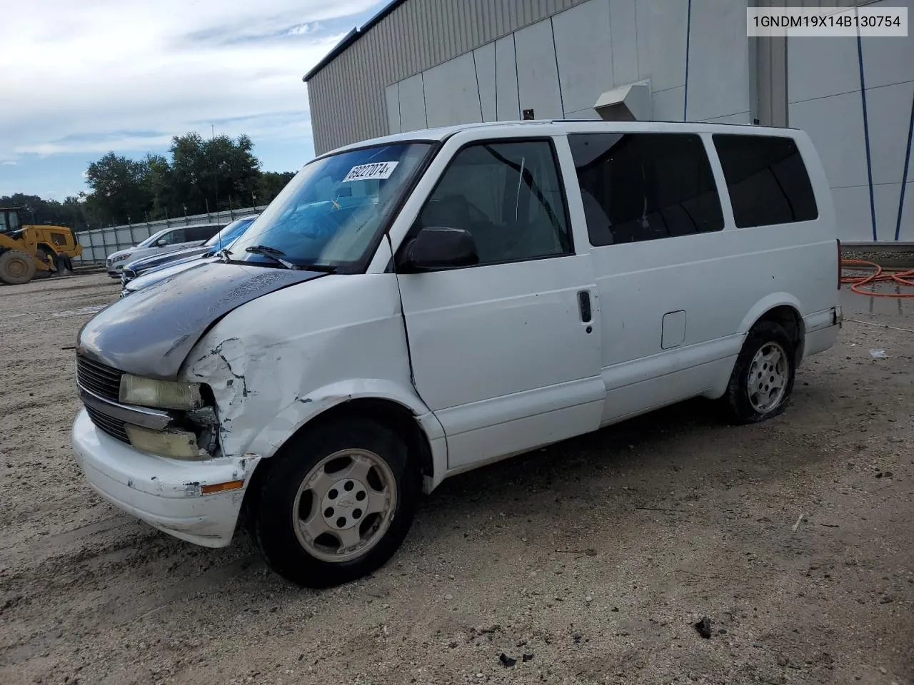 2004 Chevrolet Astro VIN: 1GNDM19X14B130754 Lot: 69227074