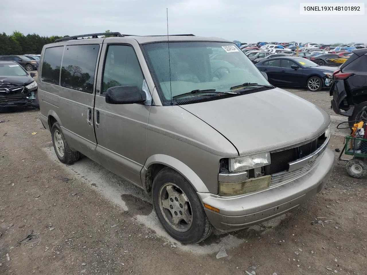 2004 Chevrolet Astro VIN: 1GNEL19X14B101892 Lot: 72381434