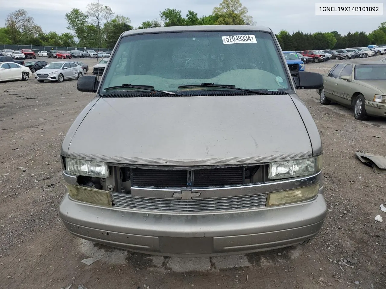 2004 Chevrolet Astro VIN: 1GNEL19X14B101892 Lot: 72381434