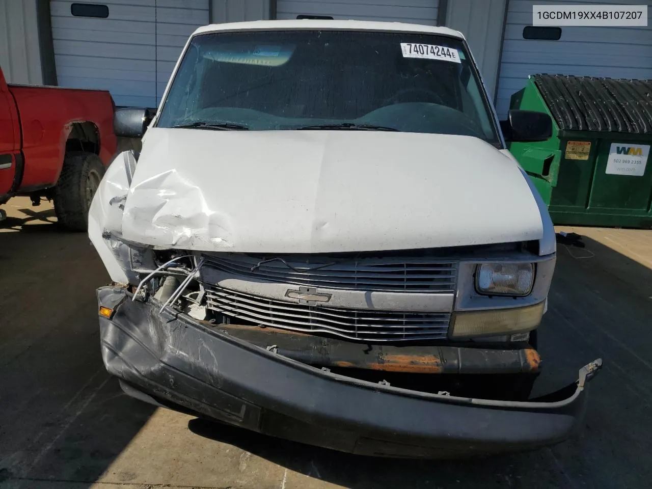 2004 Chevrolet Astro VIN: 1GCDM19XX4B107207 Lot: 74074244