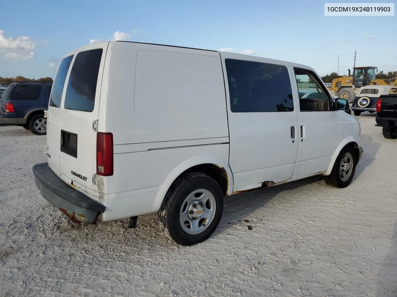 2004 Chevrolet Astro VIN: 1GCDM19X24B119903 Lot: 77430954