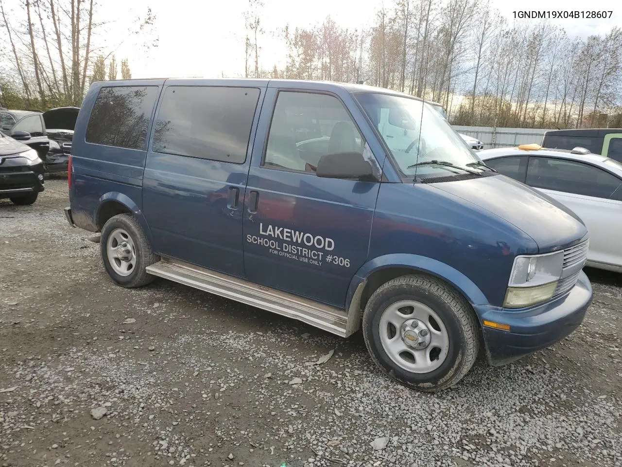 2004 Chevrolet Astro VIN: 1GNDM19X04B128607 Lot: 78067114