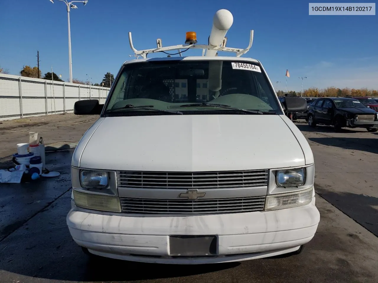 2004 Chevrolet Astro VIN: 1GCDM19X14B120217 Lot: 78455164