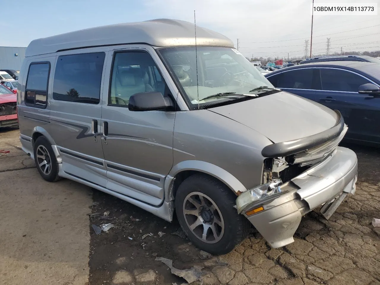 2004 Chevrolet Astro VIN: 1GBDM19X14B113773 Lot: 80942854