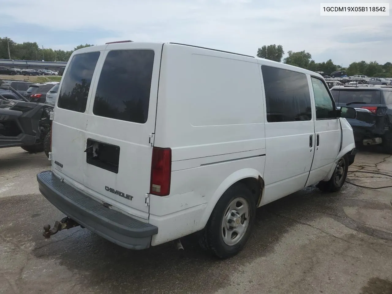 2005 Chevrolet Astro VIN: 1GCDM19X05B118542 Lot: 66507114