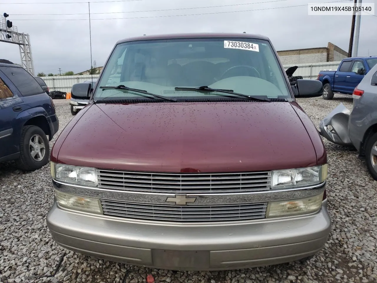 2005 Chevrolet Astro VIN: 1GNDM19X45B105140 Lot: 73030384