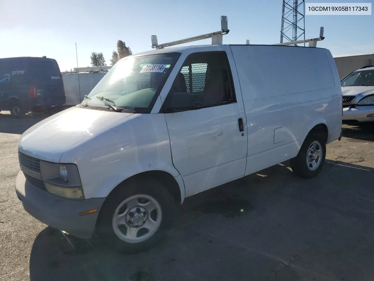 1GCDM19X05B117343 2005 Chevrolet Astro