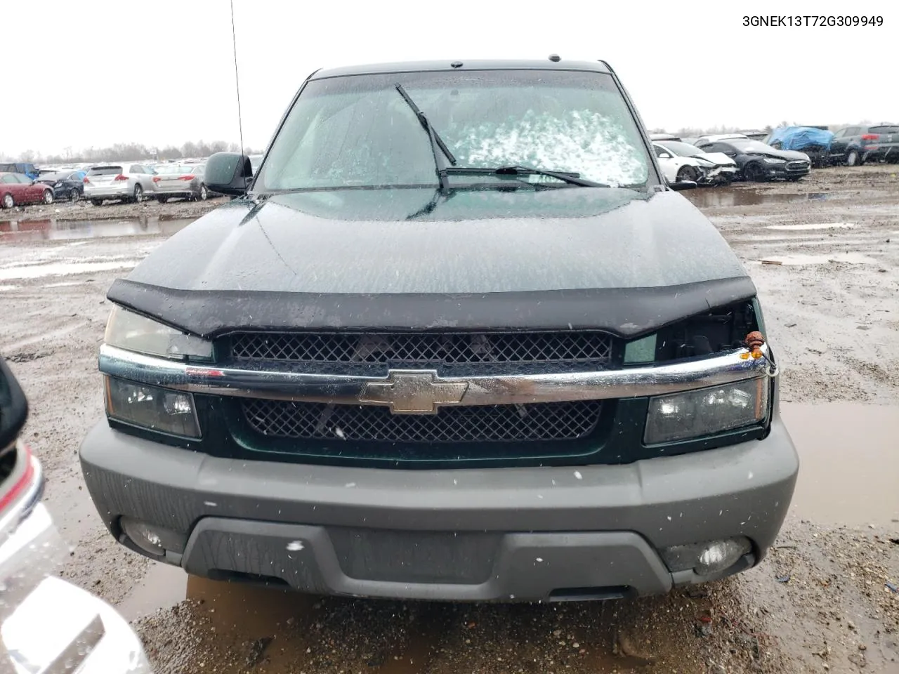 2002 Chevrolet Avalanche K1500 VIN: 3GNEK13T72G309949 Lot: 49253894