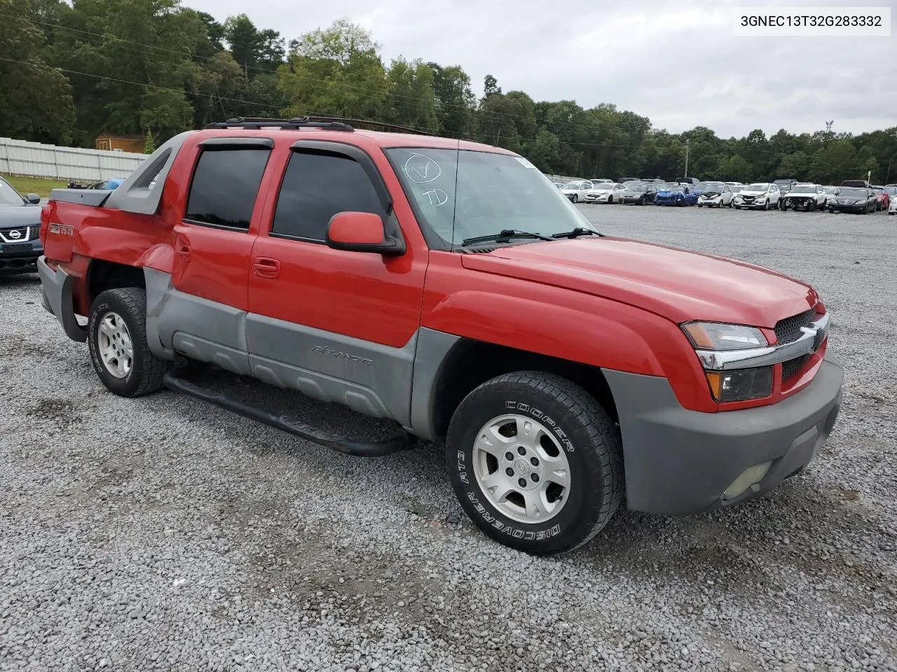 3GNEC13T32G283332 2002 Chevrolet Avalanche C1500